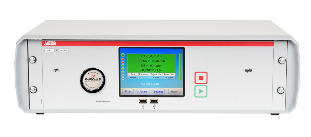 H8000 ATEQ tracer gas leak tester